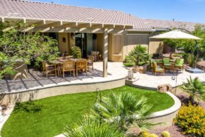High-end backyard transformation in Chandler Arizona