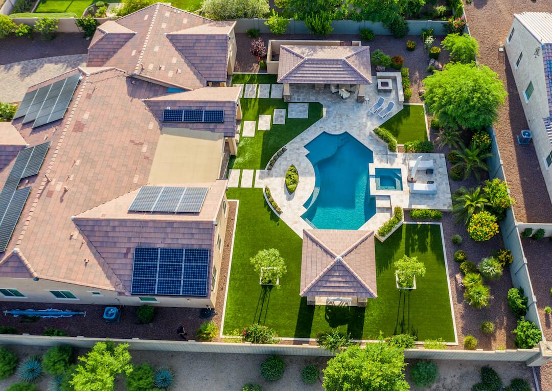 Professional landscape design and build in Gilbert Arizona