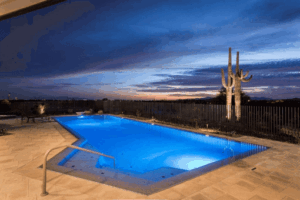 ScapeTech Services Light Systems near water feature area