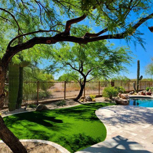 Outdoor Landscape Remodel Gilbert AZ