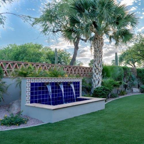 Outdoor Water Feature Installation Gilbert AZ