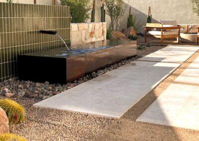 Backyard Water Feature Landscape Company in Scottsdale