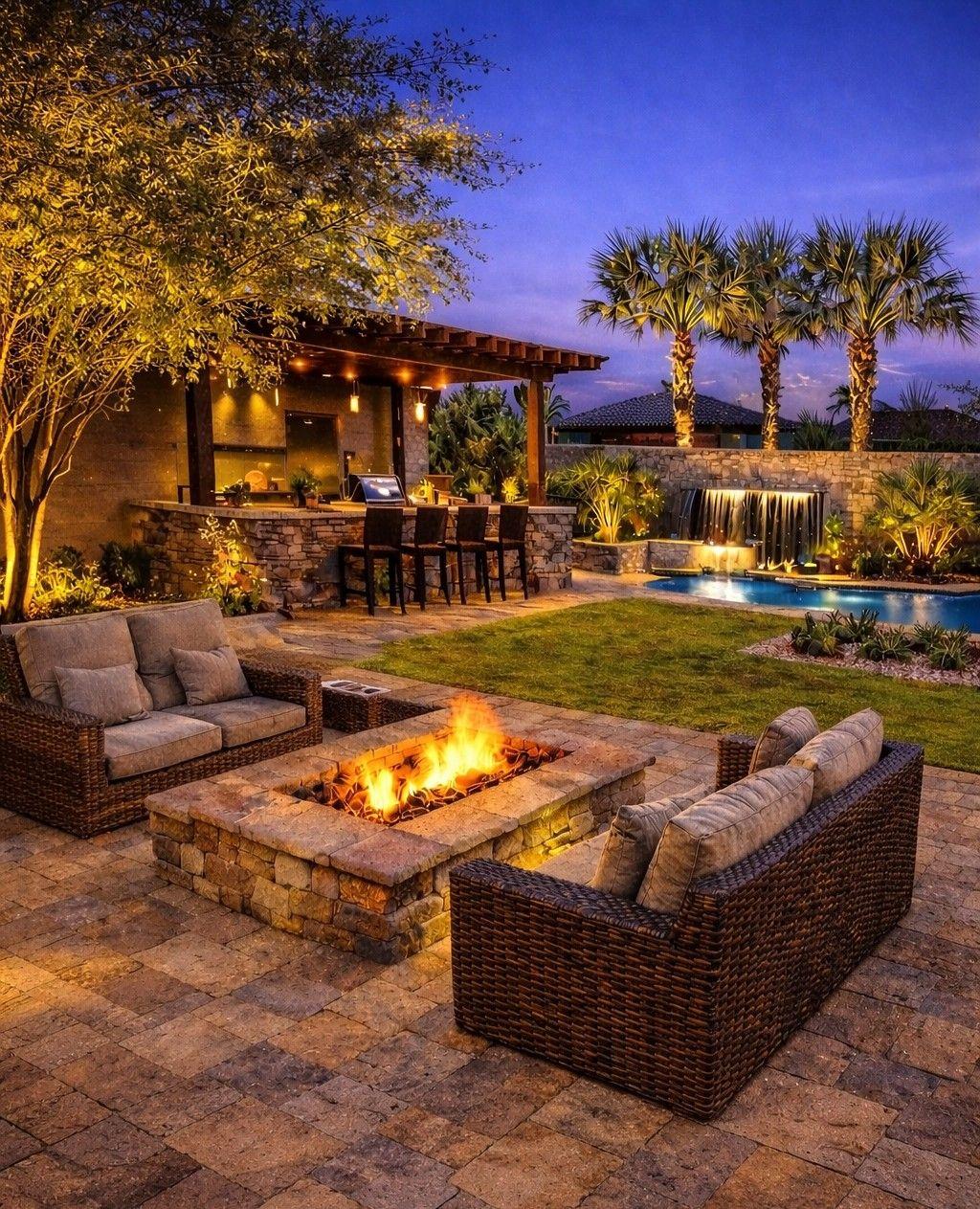 Backyard Landscape Design in Gilbert AZ