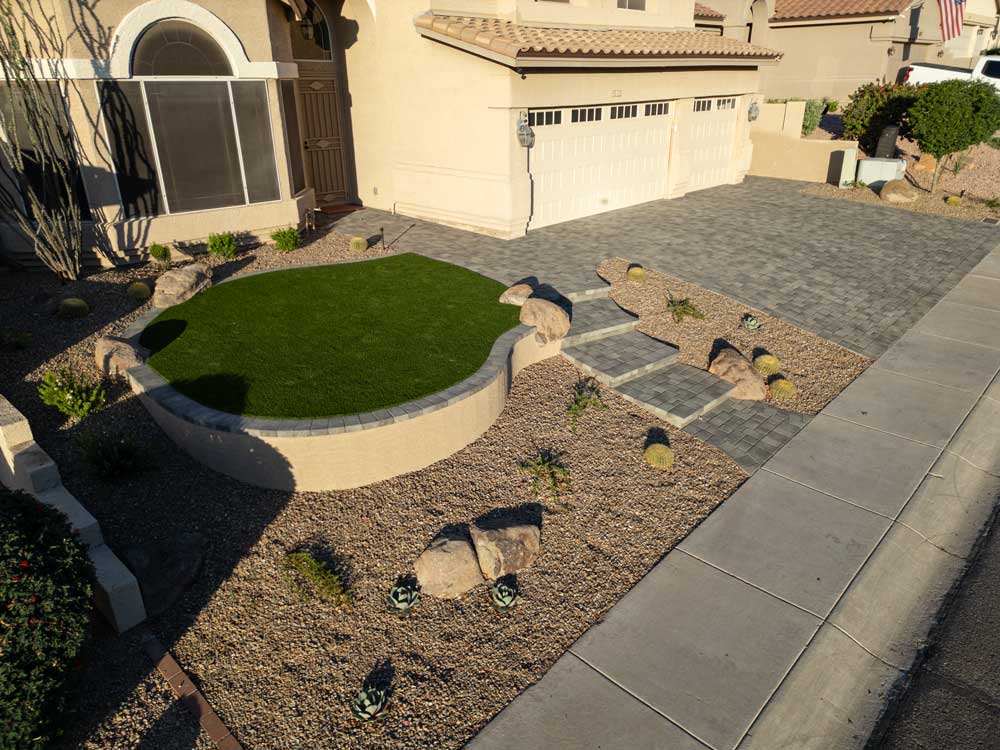 Front Yard Turf and Install