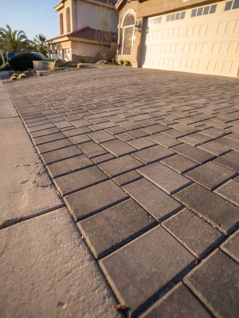 Pavers driveway