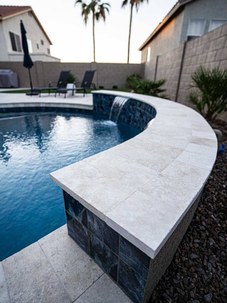 Pavers near pool in Phoenix AZ